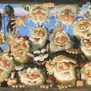 the 13 Yule Lads in Iceland
