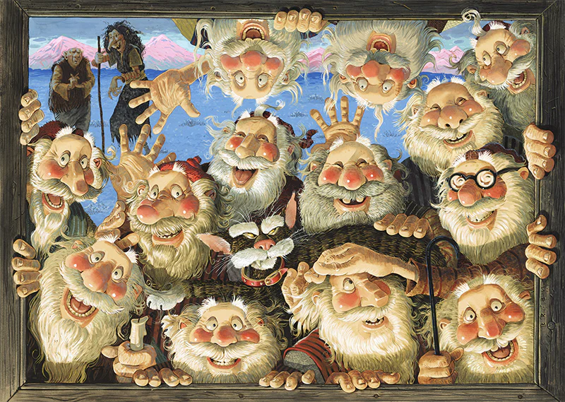 the 13 Yule Lads in Iceland 