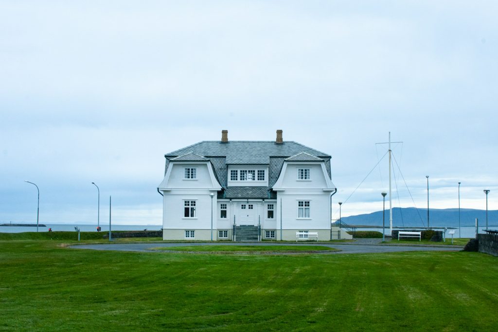 the Höfði House in Reykjavik Iceland