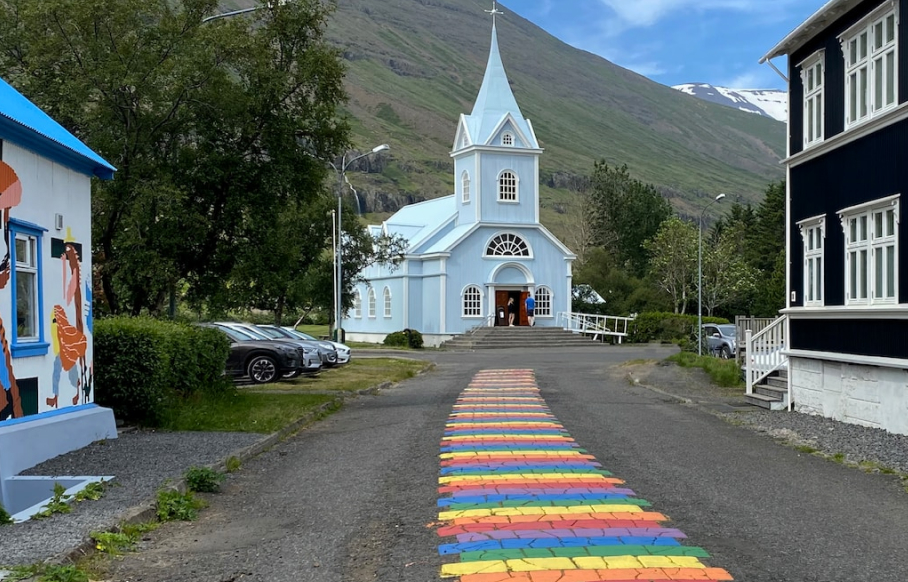 a guide to the Seydisfjordur town in East Iceland