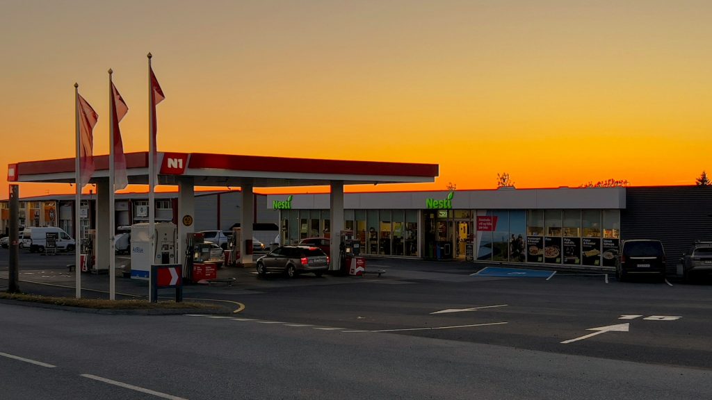 how easy is to find gas station in Iceland
