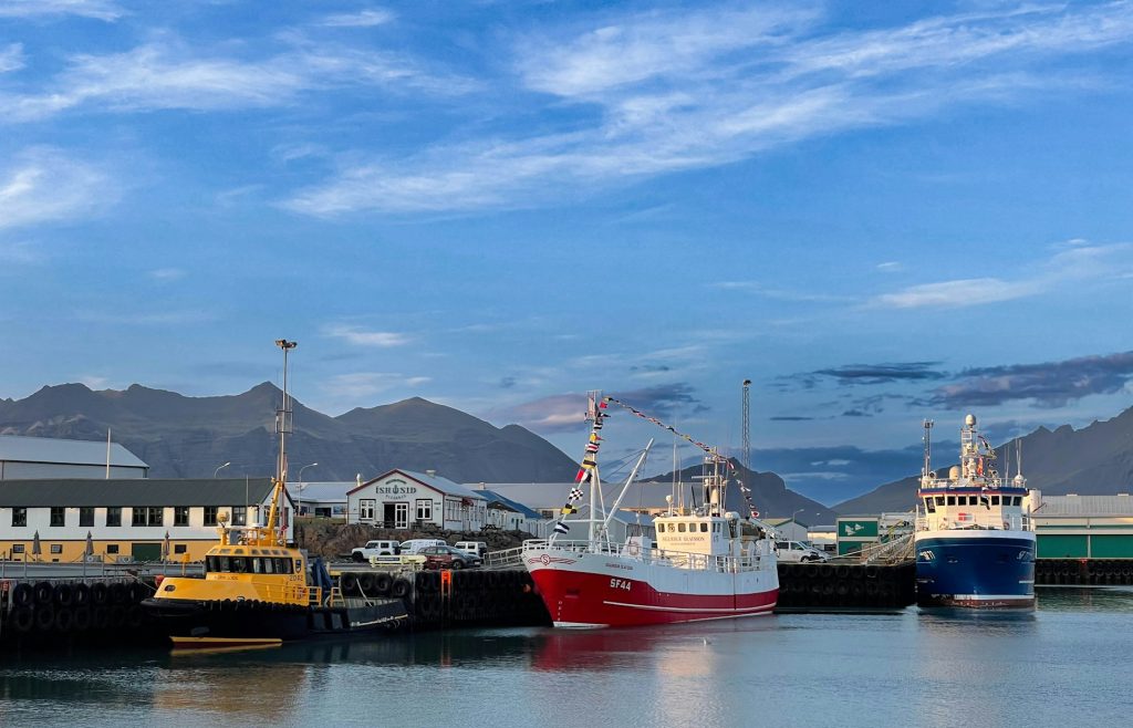 hofn is called lobster town in Iceland