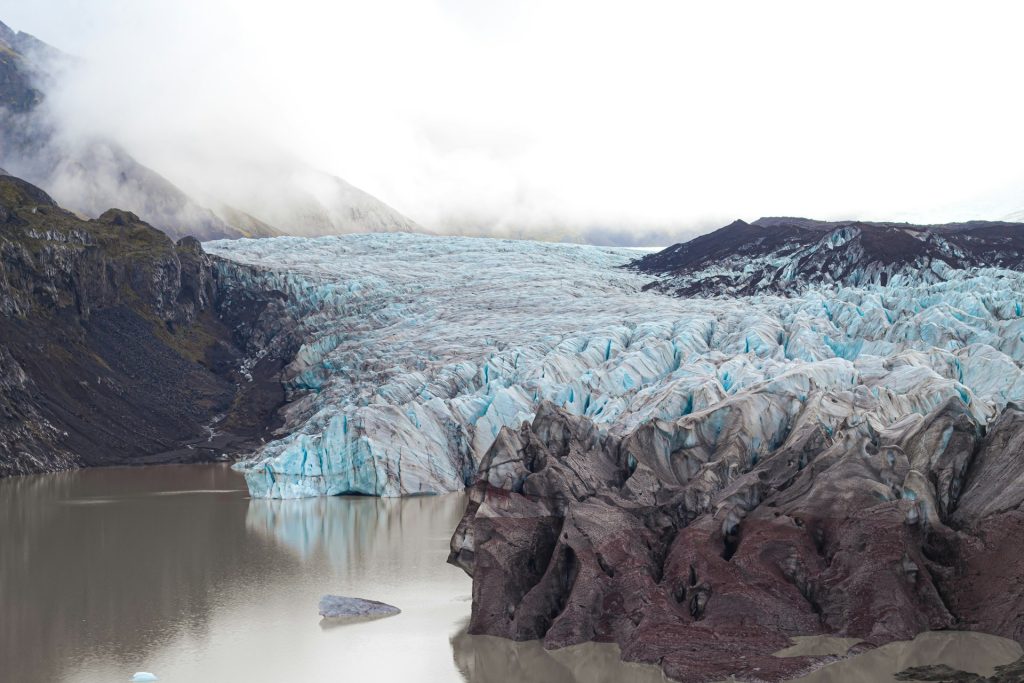 the Vatnajökull National Park in Iceland