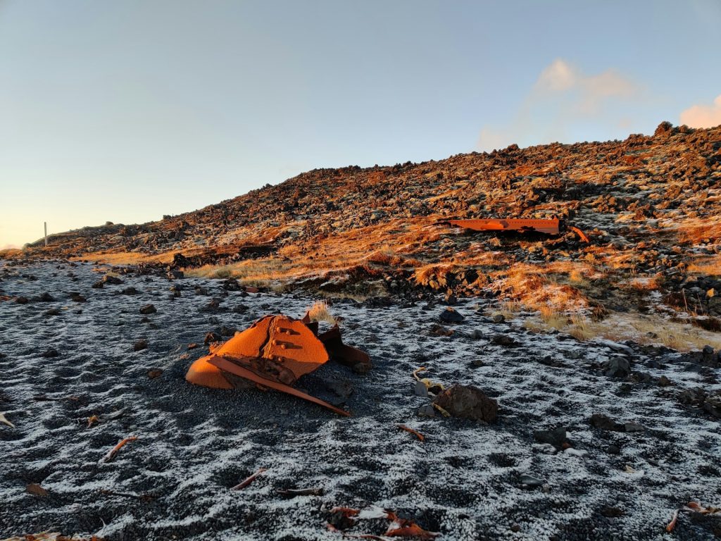 the Djupalonssandur beach in West Iceland