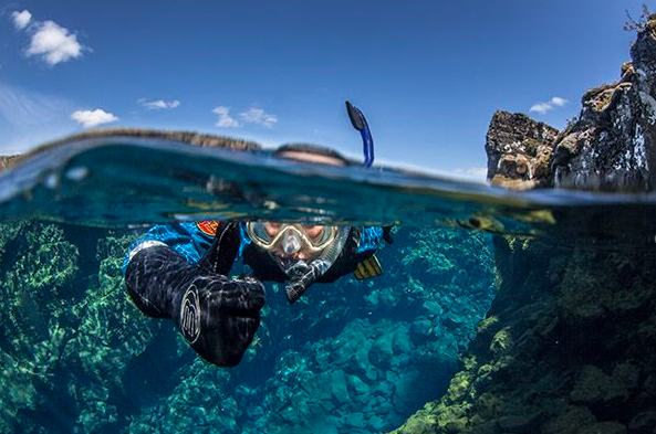 why snorkeing in iceland?