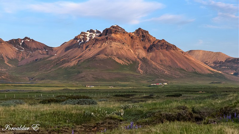 the small village of Borgarfjordur Eystri in East Iceland