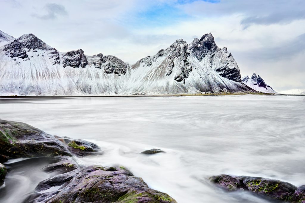 view of vestrahron in winter