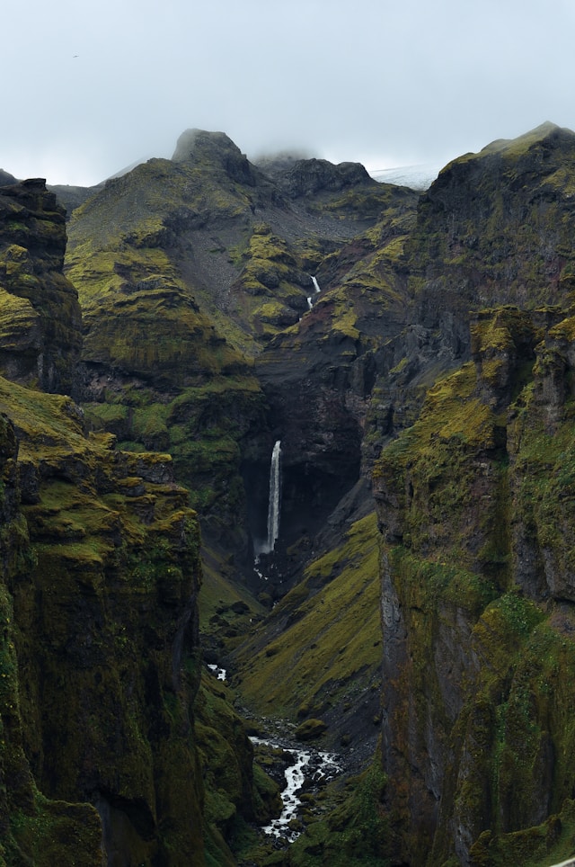 the view at the Mulagljufur  canyon